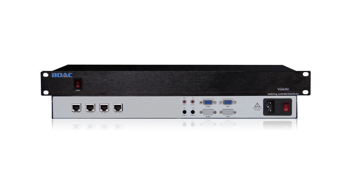 4路VGA雙絞線延長(zhǎng)器